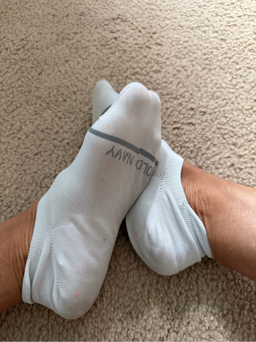 Well loved athletic ankle socks